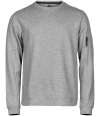 T5700 5700 Tee Jays Athletic Crew Neck Sweatshirt Heather Grey  colour image